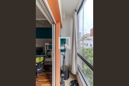 Varanda de kitnet/studio para alugar com 2 quartos, 42m² em Vila Buarque, São Paulo