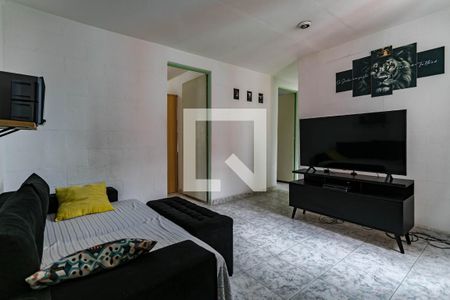 Sala de apartamento para alugar com 2 quartos, 50m² em Conjunto Residencial Nova Bertioga, Mogi das Cruzes