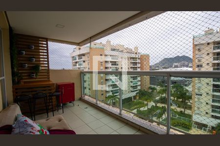 Varanda de apartamento para alugar com 3 quartos, 86m² em Recreio dos Bandeirantes, Rio de Janeiro