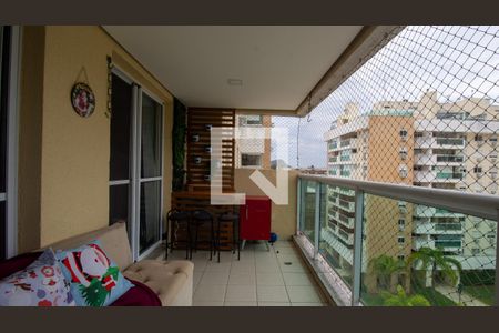 Varanda de apartamento para alugar com 3 quartos, 86m² em Recreio dos Bandeirantes, Rio de Janeiro