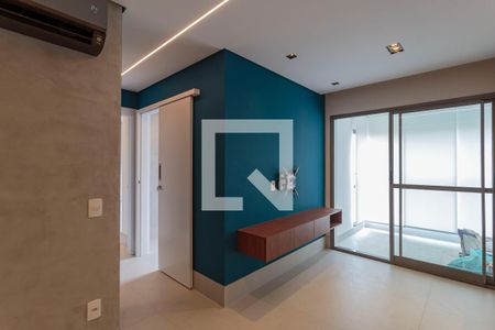 Sala de apartamento para alugar com 2 quartos, 54m² em Indianópolis, São Paulo