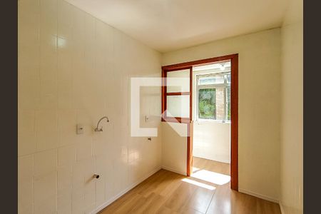 Cozinha de apartamento para alugar com 1 quarto, 43m² em Tristeza, Porto Alegre