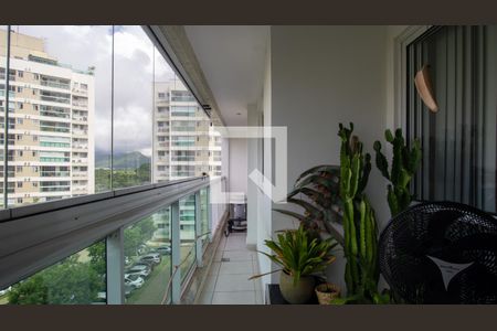 Varanda de apartamento à venda com 2 quartos, 68m² em Recreio dos Bandeirantes, Rio de Janeiro