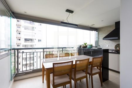 Varanda gourmet de apartamento à venda com 2 quartos, 83m² em Vila Andrade, São Paulo