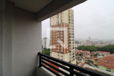 Sala / Cozinha - Varanda de apartamento para alugar com 1 quarto, 34m² em Parada Inglesa, São Paulo