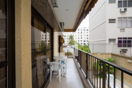 Varanda da Sala de apartamento à venda com 3 quartos, 130m² em Tijuca, Rio de Janeiro