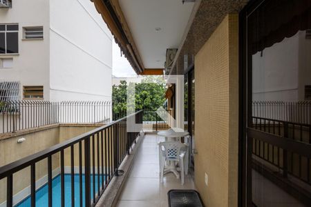 Varanda da Sala de apartamento à venda com 3 quartos, 130m² em Tijuca, Rio de Janeiro