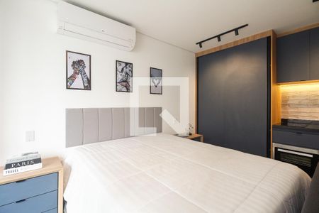 Studio - Sala e Quarto  de kitnet/studio para alugar com 1 quarto, 32m² em Vila Gomes Cardim, São Paulo