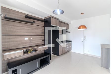 Sala e Cozinha de apartamento para alugar com 1 quarto, 42m² em Campos Elíseos, São Paulo