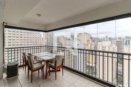 Varanda de apartamento para alugar com 1 quarto, 42m² em Campos Elíseos, São Paulo