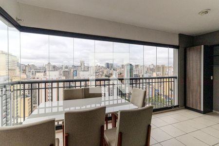 Varanda de apartamento para alugar com 1 quarto, 42m² em Campos Elíseos, São Paulo