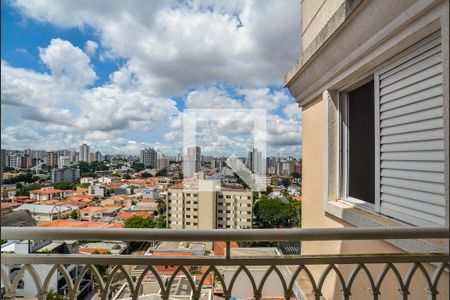 Varanda da Sala de apartamento à venda com 3 quartos, 80m² em Jardim Bela Vista, Santo André