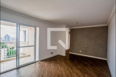 Sala de apartamento à venda com 3 quartos, 80m² em Jardim Bela Vista, Santo André