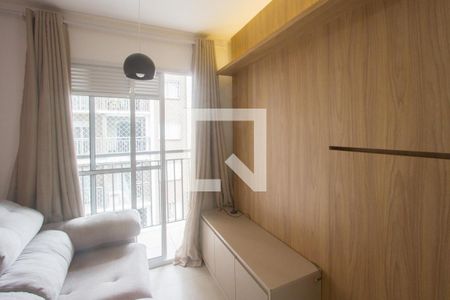 Sala de apartamento para alugar com 1 quarto, 29m² em Jardim Caravelas, São Paulo