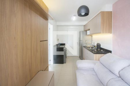 Sala de apartamento para alugar com 1 quarto, 29m² em Jardim Caravelas, São Paulo