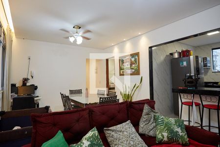 Sala de apartamento à venda com 3 quartos, 106m² em Santo Antônio, Belo Horizonte