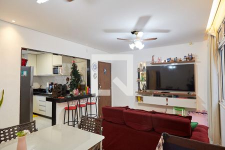 Sala de apartamento à venda com 3 quartos, 106m² em Santo Antônio, Belo Horizonte