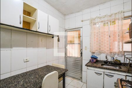 Cozinha de casa para alugar com 1 quarto, 24m² em Vila Sacadura Cabral, Santo André