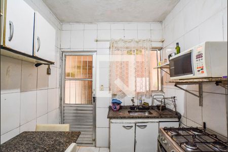 Cozinha de casa para alugar com 1 quarto, 24m² em Vila Sacadura Cabral, Santo André