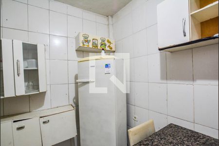 Cozinha de casa para alugar com 1 quarto, 24m² em Vila Sacadura Cabral, Santo André