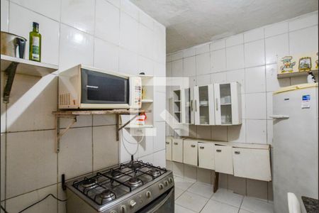 Cozinha de casa para alugar com 1 quarto, 24m² em Vila Sacadura Cabral, Santo André