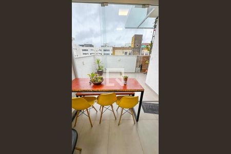 Varanda Sala de apartamento à venda com 3 quartos, 98m² em Minaslandia, Belo Horizonte