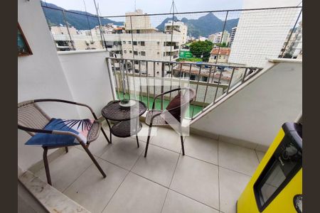 Varanda da Sala de apartamento à venda com 3 quartos, 91m² em Maracanã, Rio de Janeiro