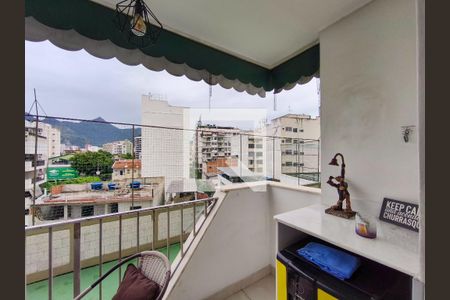 Varanda da Sala de apartamento à venda com 3 quartos, 91m² em Maracanã, Rio de Janeiro