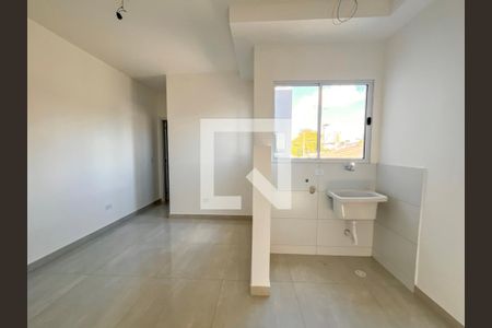 Sala/Cozinha de apartamento para alugar com 1 quarto, 38m² em Vila Mangalot, São Paulo