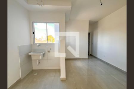 Sala/Cozinha de apartamento para alugar com 1 quarto, 38m² em Vila Mangalot, São Paulo