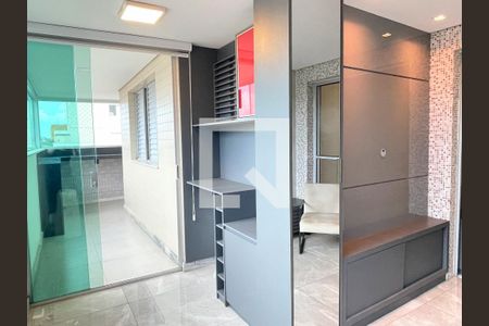 varanda de apartamento à venda com 3 quartos, 110m² em Indaiá, Belo Horizonte