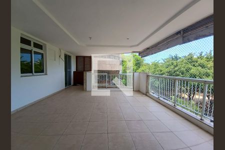 Varanda de apartamento à venda com 3 quartos, 110m² em Recreio dos Bandeirantes, Rio de Janeiro