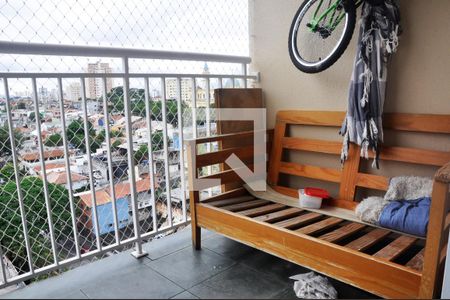 Detalhe - Varanda de apartamento para alugar com 3 quartos, 70m² em Freguesia do Ó, São Paulo