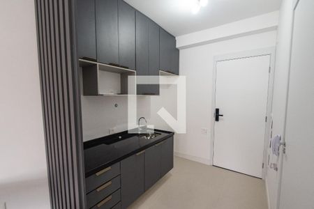 Cozinha de kitnet/studio à venda com 1 quarto, 28m² em Paraíso, São Paulo