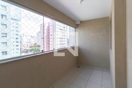 Varanda sala  de apartamento à venda com 2 quartos, 85m² em Pampulha, Belo Horizonte