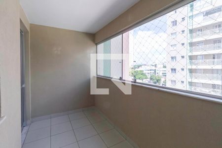 Varanda sala  de apartamento à venda com 2 quartos, 85m² em Pampulha, Belo Horizonte