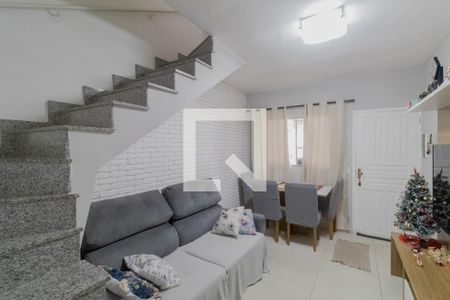 Sala de casa de condomínio à venda com 2 quartos, 66m² em Vila Buenos Aires, São Paulo