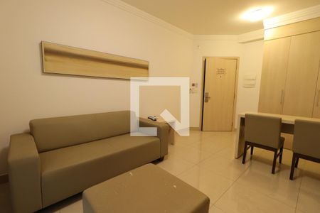 Sala/Cozinha de apartamento para alugar com 1 quarto, 49m² em Ribeirânia, Ribeirão Preto