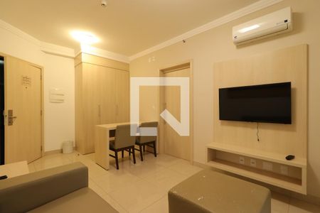 Sala/Cozinha de apartamento para alugar com 1 quarto, 49m² em Ribeirânia, Ribeirão Preto