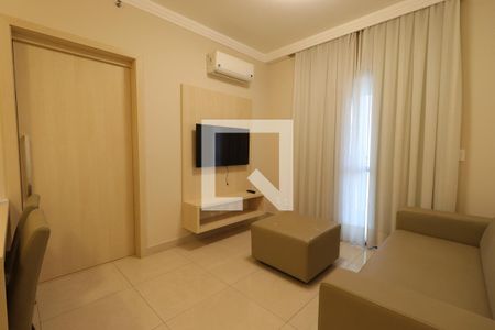 Sala/Cozinha de apartamento para alugar com 1 quarto, 49m² em Ribeirânia, Ribeirão Preto