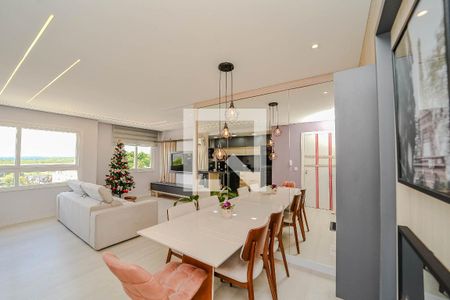 Sala de apartamento à venda com 2 quartos, 66m² em Jardim Lindóia, Porto Alegre