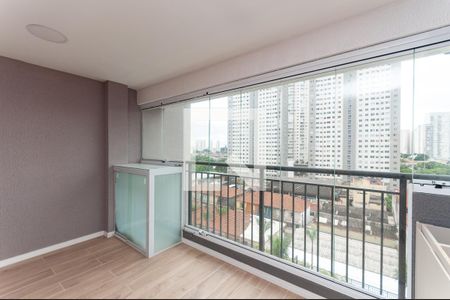 Varanda Estendida de apartamento à venda com 3 quartos, 73m² em Barra Funda, São Paulo