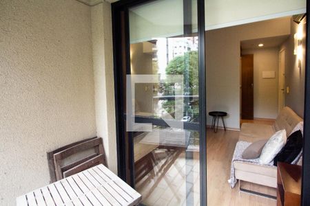 Varanda de apartamento para alugar com 1 quarto, 32m² em Jardim Europa, São Paulo