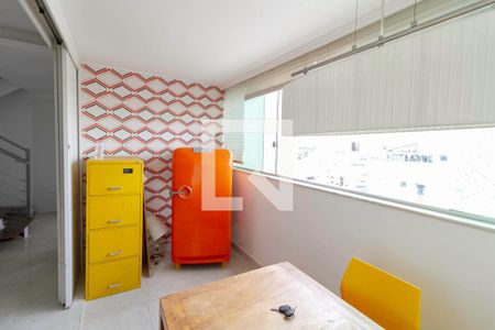 Varanda da sala 1 de apartamento à venda com 3 quartos, 173m² em Pampulha, Belo Horizonte