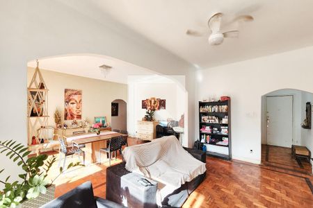 Sala de apartamento para alugar com 3 quartos, 138m² em Laranjeiras, Rio de Janeiro