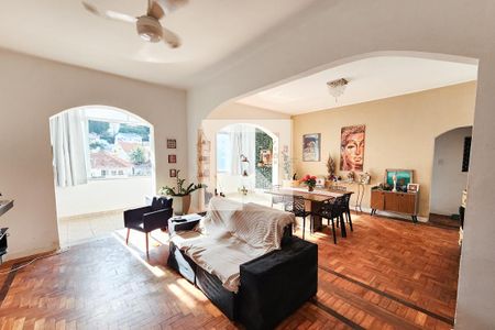 Sala de apartamento para alugar com 3 quartos, 138m² em Laranjeiras, Rio de Janeiro