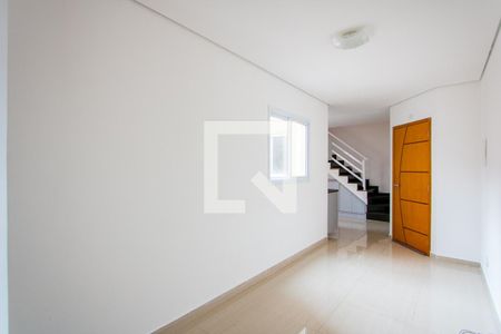 Sala de apartamento à venda com 2 quartos, 110m² em Vila Linda, Santo André