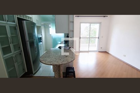 Sala/Cozinha de apartamento à venda com 2 quartos, 69m² em Paraíso do Morumbi, São Paulo