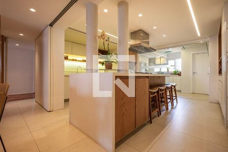 Sala/Cozinha de apartamento à venda com 3 quartos, 168m² em Jardim Paulista, São Paulo