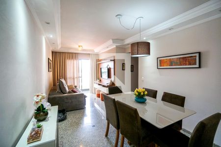 Sala de apartamento à venda com 3 quartos, 75m² em Chácara Santo Antônio (zona Leste), São Paulo